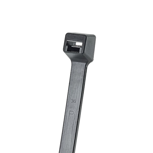 Panduit Cable Tie, 14-1/2 in L, 4.11 in Max Bundle Dia., Black, Nylon 6/6, 120 lb Strength, 250 PK PLT4H-TL0/147 - main